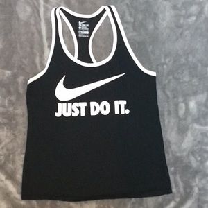 Black Nike Athletic Tank Top